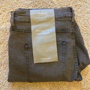 NWT Everlane High-Rise Slim-Straight Jeans